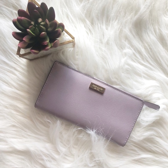 kate spade Handbags - Kate Spade Lilac Stacy Newbury Wallet